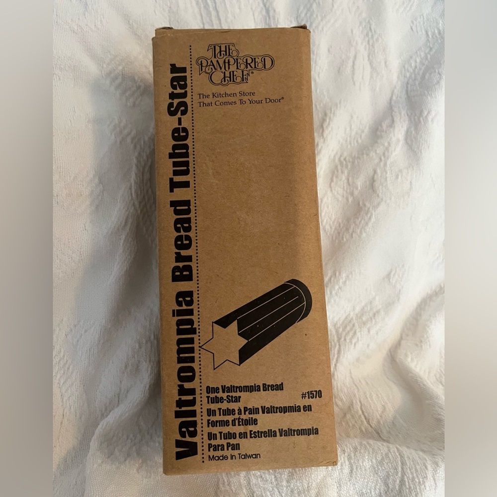 Bread Tube Valtrompia Pampered Chef STAR #1570